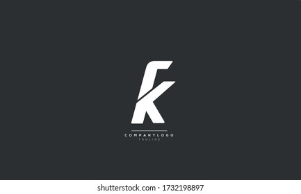 rk kr r k Letter Logo Alphabet Design Icon Vector Symbol