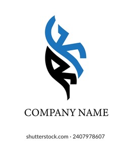 RK letter logo design.RK creative initial RK letter logo design. RK creative initials letter logo concept.

