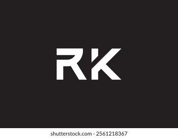 RK Letter Logo Design Creative and Professional Logo Design
