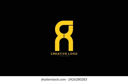 RK RX Abstract initial monogram letter alphabet logo design