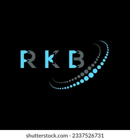 RKB letter logo creative design. RKB unique design.
