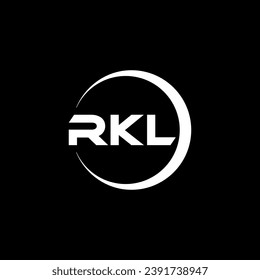 RKL Letter Logo Design, Inspiration for a Unique Identity. Modern Elegance and Creative Design. Watermark Your Success with the Striking this Logo.