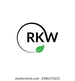 RKW Letter Logo Design, Inspiration for a Unique Identity . abstract Creative Modern Letters Vector Icon Logo Illustration. Modern Elegance and Creative Design.