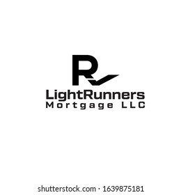 RL logo design R vector icon