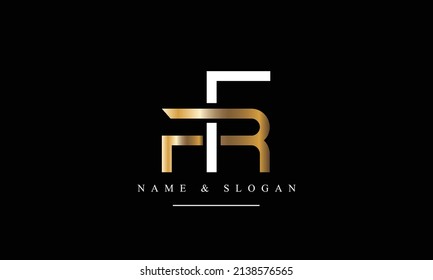 RL, LR, R, L, abstract letters logo monogram