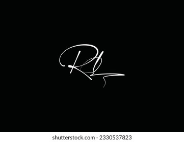 Diseño del logotipo inicial de RL Modern y logotipo de la empresa