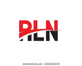 RLN Letter Initial Logo Design Vector Illustration
