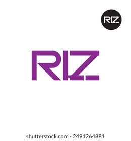 RLZ Logo Letra Monograma Diseño