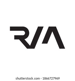 rm initial letter vector logo