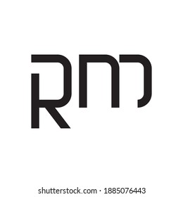 Rm Initial Letter Vector Logo Stock Vector (Royalty Free) 1885076443 ...