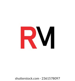 RM letter logo concept isolated on white background. RM, MR, R, M abstract letters logo monogram,
Initial Letter MR or RM Logo Design, Simple Modern Initial Logo Vector 