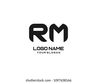 RM Letter Logo Template