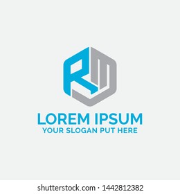 RM LETTER LOGO/IDENTITY DESIGN FOR USE ALL PURPOSE