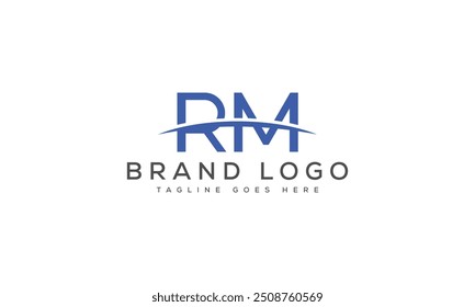 RM logo design vector template design for brand