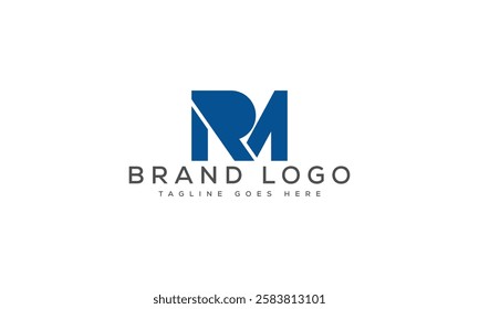 RM logo design vector template design for brand