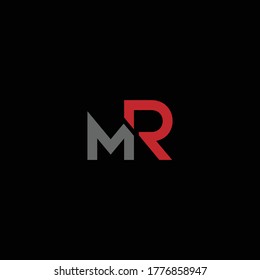Logo de RM y diseños de iconos con diferentes colores