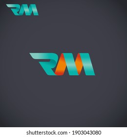 RM Modern Creative Typo Logo 