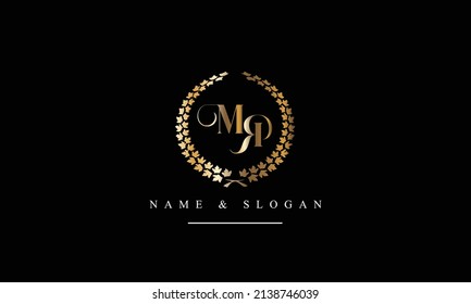 RM, MR, R, M abstract letters logo monogram
