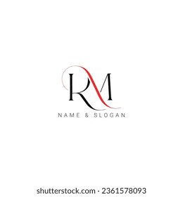 RM, MR, R, M abstract letters logo monogram, MR or RM logo and icon designs, 
Alphabet letters Initials Monogram logo, RM logo initial letter design template.