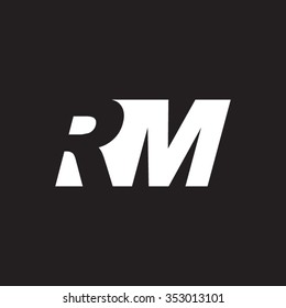 RM negativer Leerzeichen, Logo schwarzer Hintergrund