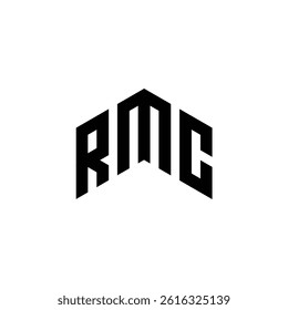 RMC Letter monogram Initial Logo Design Template Vector Illustration. RMC elegant and Professional icon design
