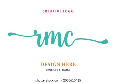 RMC lettering logo is simple, easy to understand and authoritative