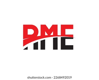 RME Letter Initial Logo Design Vektorgrafik