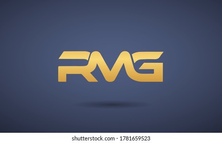 RMG Logo Design Vector Icon Symbol