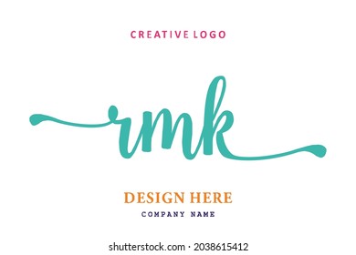 El logotipo de la inscripción RMK es sencillo, fácil de entender y autoritario