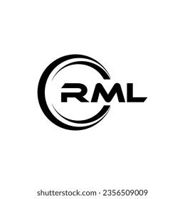 RML Logo Design, Inspiration for a Unique Identity. Modern Elegance and Creative Design. Watermark Your Success with the Striking this Logo.