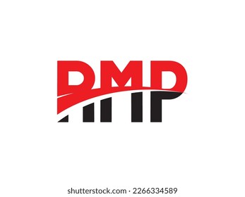 RMP Letter Initial Logo Design Vektorgrafik