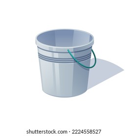 Rmpty bucket vector illustration image