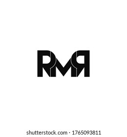 Rmr Letter Original Monogram Logo Design Stock Vector (Royalty Free ...