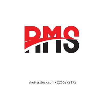 RMS Letter Initial Logo Design Vector Illustration