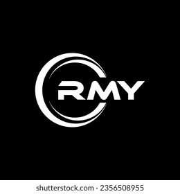 Diseño de logotipos RMY, Inspiración para una identidad única. Elegancia moderna y diseño creativo. Marca tu éxito con el impresionante logotipo.