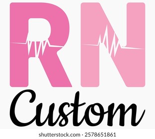 RN Custom Svg,Nurse Shirt Svg,Stethoscope Svg,Doctor Svg,Nurse Squad Svg,Cut File,Heart Svg,Nurse Quotes Svg,Cricut and Silhouette