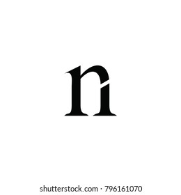 rn letter logo