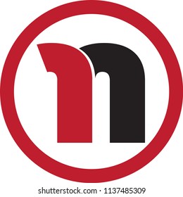 rn letter vector logo