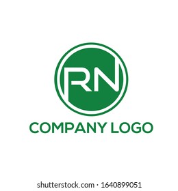 RN logo vector format template