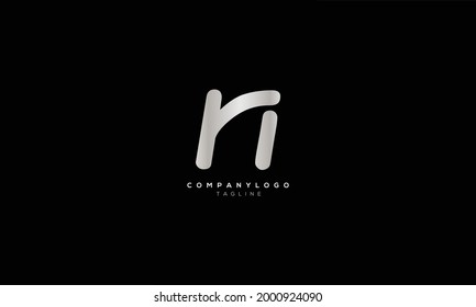 RN NR R AND N Abstract initial monogram letter alphabet logo design