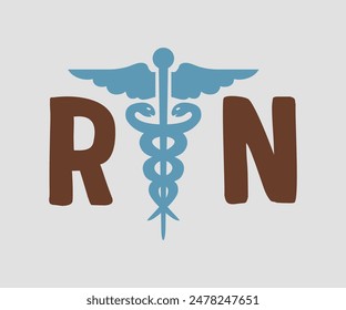 RN, Nurse t-shirt, Nursing, Vector, nurse practitioner t shirt design template