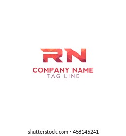 rn polygonal logo