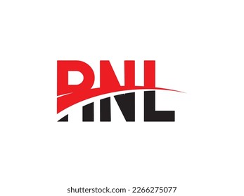 RNL-Letter-Erstmalige Logo-Design-Vektorgrafik