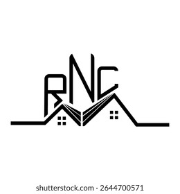 RNL Real State logo design, RNL simple and modern logo. RNL luxurious alphabet design  