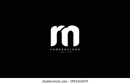 RNM AND MNR Abstract initial monogram letter alphabet logo design
