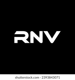 RNV Letter Logo Design, Inspiration for a Unique Identity. Modern Elegance and Creative Design. Watermark Your Success with the Striking this Logo.