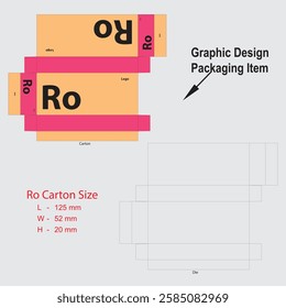 Ro Carton Design and  Die Cutting Here