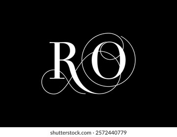 RO Logo Design Creative and Modern Logo Design
