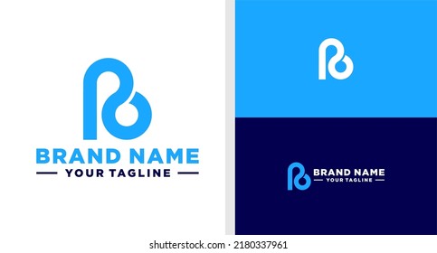 RO LOGO MONOGRAM INFINITY SIMPLE EDITABLE