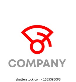RO logo vector design unique simple sign